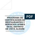 programa-de-certificacion-de-restaurantes-saludables-y-servicios-afines-2020 Vista Alegre