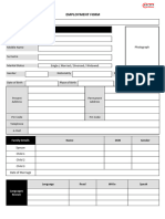 New Employment Application Form 24 V1