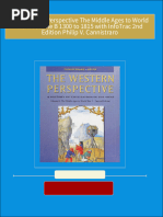 Instant download The Western Perspective The Middle Ages to World War I Volume B 1300 to 1815 with InfoTrac 2nd Edition Philip V. Cannistraro pdf all chapter