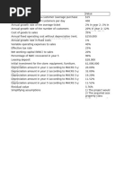 FM Zorbas Cashflow Analysis