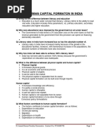 HUMAN CAPITAL FORMATON IN INDIA .doc