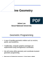 Affine Geometry