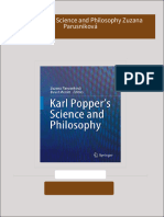 Karl Popper s Science and Philosophy Zuzana Parusniková all chapter instant download