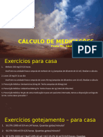 CÁLCULO DE MEDICAÇÕES_Apenas _exercícios