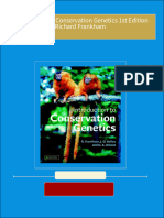 PDF Introduction to Conservation Genetics 1st Edition Richard Frankham download