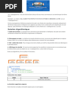 Chaîne totalogramme - Bac Pratique 2007 (Algorithme+Python)