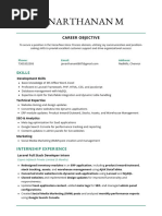 Non Voice Resume