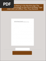 Where can buy Arabic Type Making in the Machine Age The Influence of Technology on the Form of Arabic Type 1908 1993 1st Edition Titus Titus Nemeth ebook with cheap price