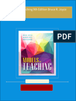 Instant Download Models of Teaching 9th Edition Bruce R. Joyce PDF All Chapters