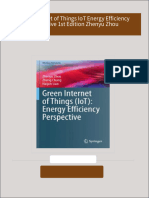 Download Complete Green Internet of Things IoT Energy Efficiency Perspective 1st Edition Zhenyu Zhou PDF for All Chapters