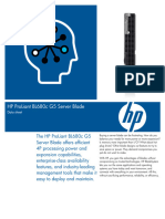 1HP ProLiant BL680c G5 Server Blade