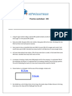 Y8_15th March- End of T2 Practice worksheet1_WS