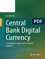 Leo Kriese - Central Bank Digital Currency_ A Technical, Legal and Economic Analysis-Springer (2023)