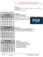 Cronograma 1er Momento 2024-2025