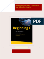 Download ebooks file Beginning C: From Beginner to Pro, 7th Edition German Gonzalez-Morris all chapters