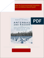 Get Antennas and Radar for Environmental Scientists and Engineers 1st Edition David Hysell PDF ebook with Full Chapters Now