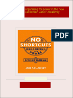 Instant Download No shortcuts : organizing for power in the new gilded age 1st Edition Jane F. Mcalevey PDF All Chapters