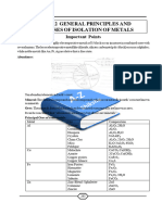 General Principles and Processes of Isolation of Metals