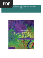 PDF Principles of Planetary Climate Pierrehumbert R.T. download