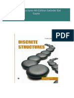 Get Discrete Structures 4th Edition Satinder Bal Gupta free all chapters