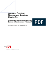 API MPMS Chapter 8.3 Mixing and Handling of Liquid Samples of Petroleum and Petroleum Products1