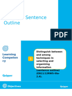 RW_12_Unit 2_Lesson 4 _Writing a Sentence Outline