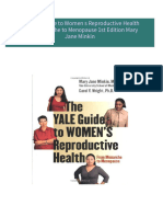 The Yale Guide to Women s Reproductive Health From Menarche to Menopause 1st Edition Mary Jane Minkin 2024 Scribd Download