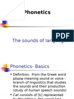 Lecture 3 Phonetics