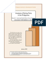 Analysis of Fishing Ports in The Philippines