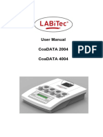 USER Manual CoaData 2004 4004