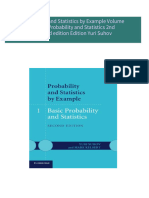 Download Probability and Statistics by Example Volume 1 Basic Probability and Statistics 2nd Revised edition Edition Yuri Suhov ebook All Chapters PDF