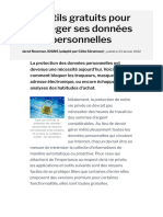 5 outils gratuits pour protéger ses données personnelles - Le Monde Informatique