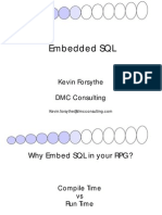 Embedded SQL