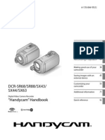 DCR-SR68/SR88/SX43/ SX44/SX63: Recording/Playback