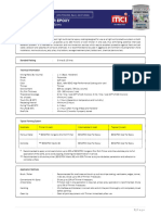 MCI - BENZIPOX COAL TAR EPOXY - TDS