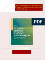 Protection of Health and Safety at the Workplace A Comparative Legal Study of the European Union and China Kai Liu 2024 scribd download