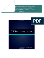 Brierly s law of nations an introduction to the role of international law in international relations Seventh Edition Brierly 2024 scribd download