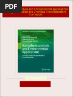 [FREE PDF sample] Nanophotocatalysis and Environmental Applications Energy Conversion and Chemical Transformations Inamuddin ebooks