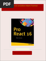 Download Complete Pro React 16 1st Edition Adam Freeman PDF for All Chapters