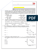 10. Thermodynamics - Physics - IIT Work Sheet 2024-25