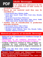 Technology Alcoholic Beverages