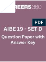 AIBE 19 Question Paper with Unofficial Answer Key - Set D_1734965391258