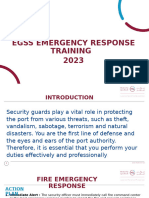 Egss Erp - 1. Fire Emergency Response Action Plan.