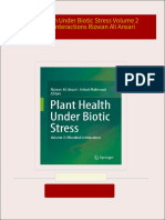 Plant Health Under Biotic Stress Volume 2 Microbial Interactions Rizwan Ali Ansari download pdf