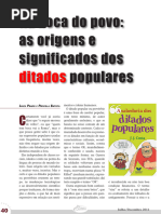 Ecletica33 Ditados Populares