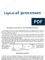 Quantum Physics 6 (Optical Processes)