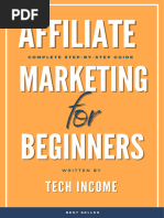 AFFILIATE MARKETING FOR BEGINNERS