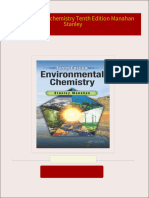 Download Complete Environmental chemistry Tenth Edition Manahan Stanley PDF for All Chapters