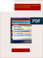 Download ebooks file The Dirac Equation in Curved Spacetime A Guide for Calculations Peter Collas all chapters