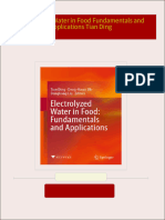 Immediate download Electrolyzed Water in Food Fundamentals and Applications Tian Ding ebooks 2024